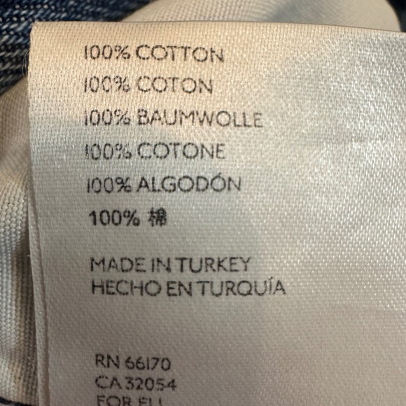 We The Free Distressed Ripped Frayed Hem Jeans Size 27 Light Wash Denim - Picture 9 of 13